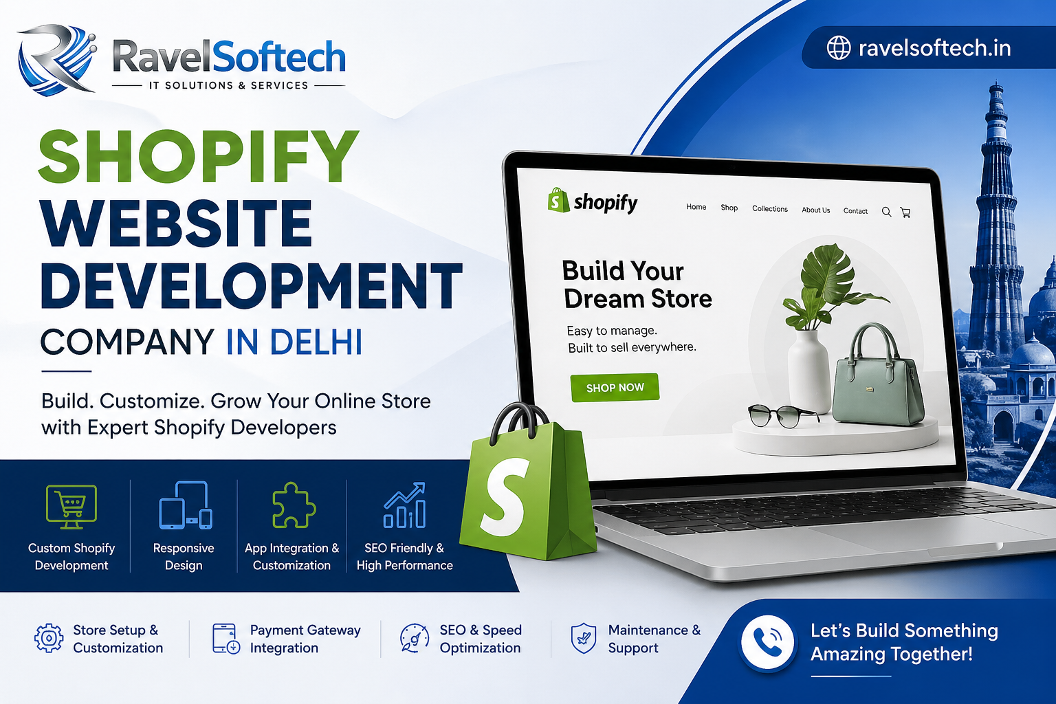 Shopify Website Development Company in Delhi | Expert eCommerce Solutions